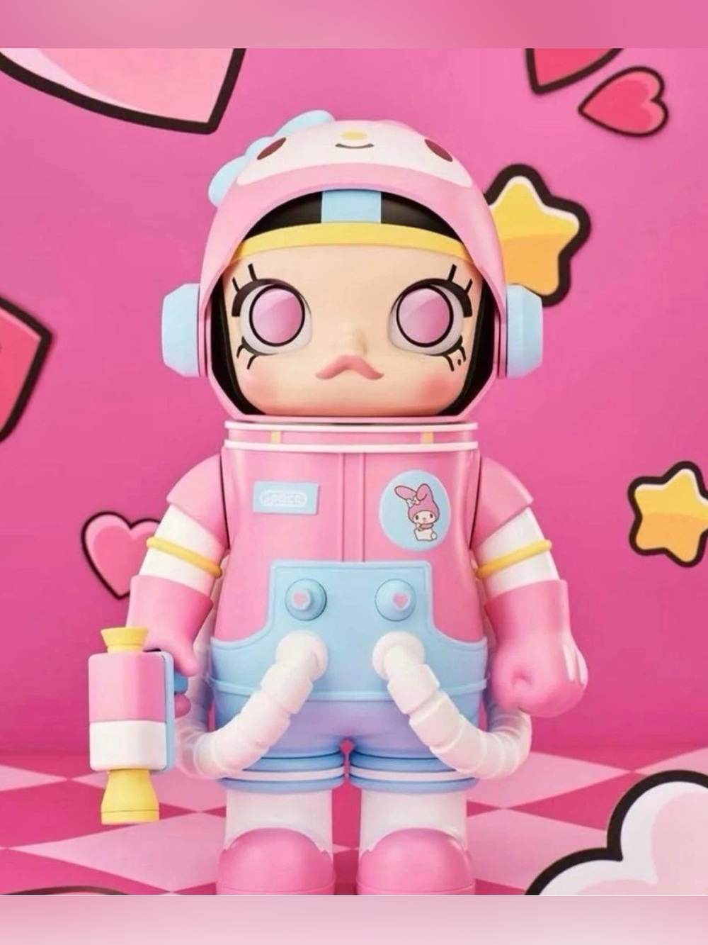 Pop Mart mega space molly 400% Hello Kitty and Friends: MY MELODY